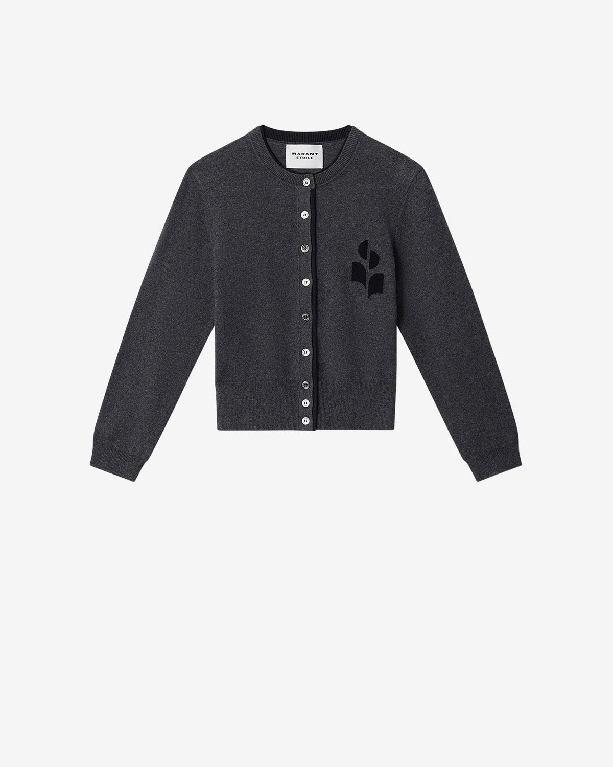 Lona Cardigan – Anthracite/black