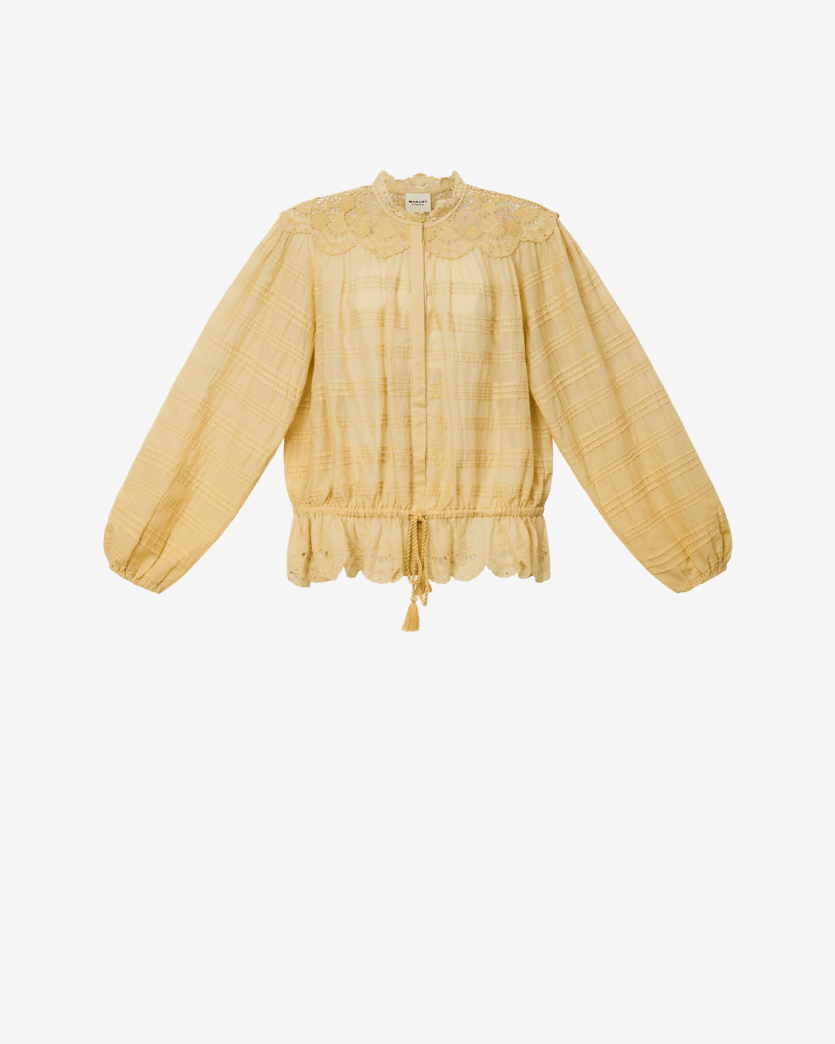 Polly Top – Light Ochre