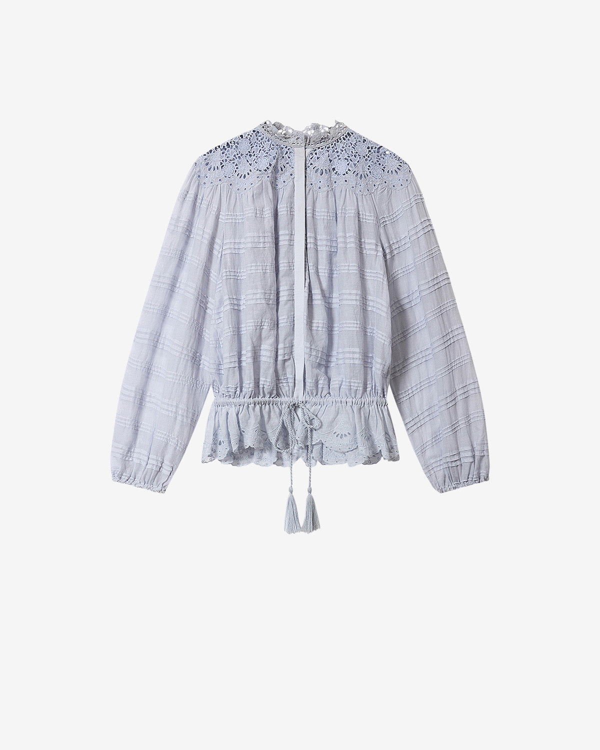 Polly Top – Light Blue