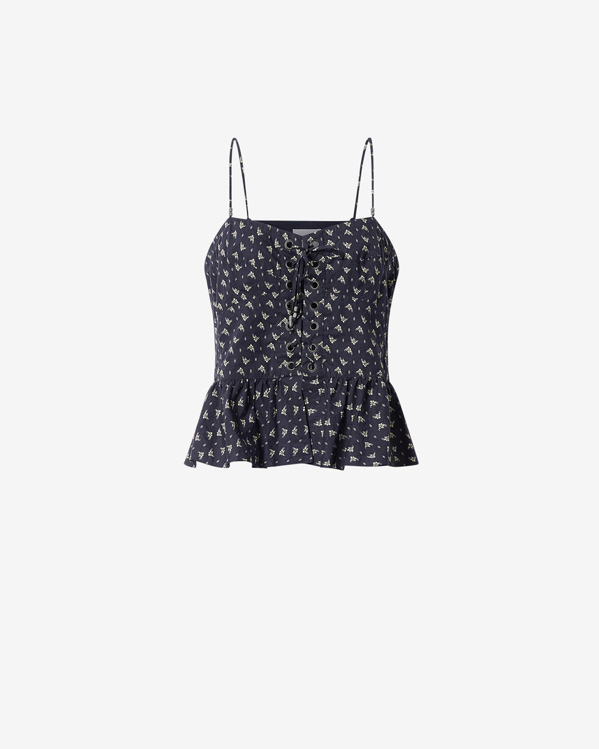 Dolma Top – Black/ecru
