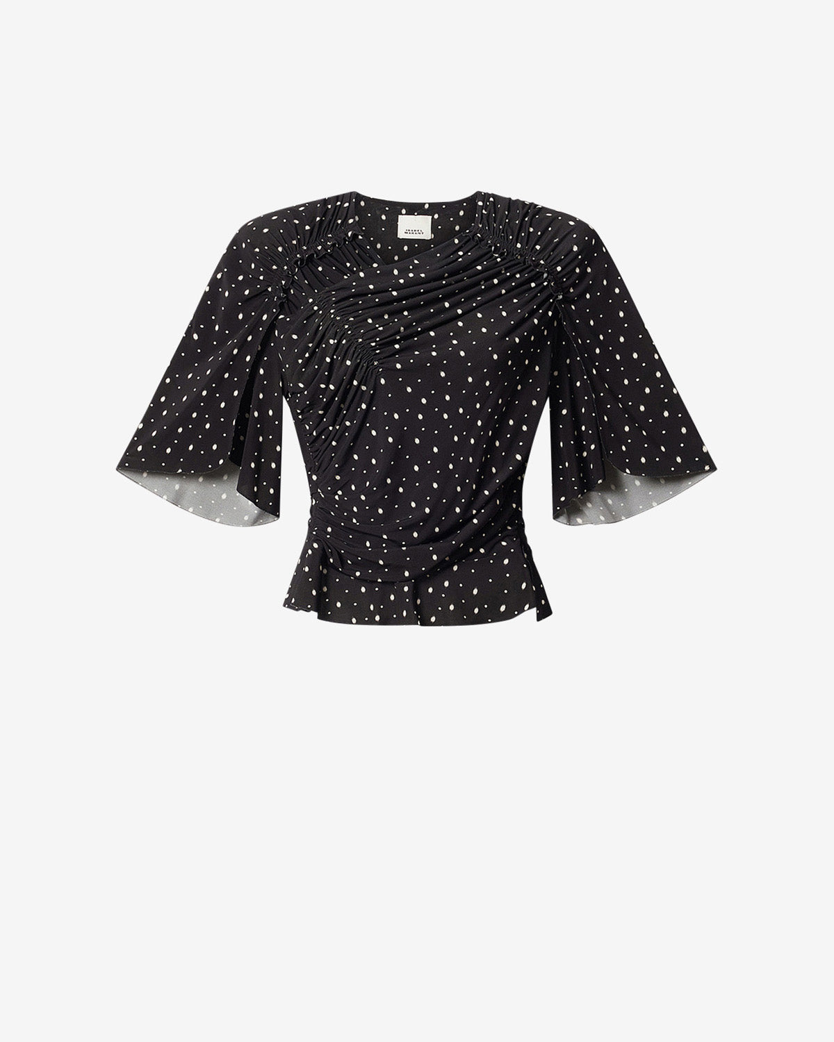 Garla Top – Black/ecru