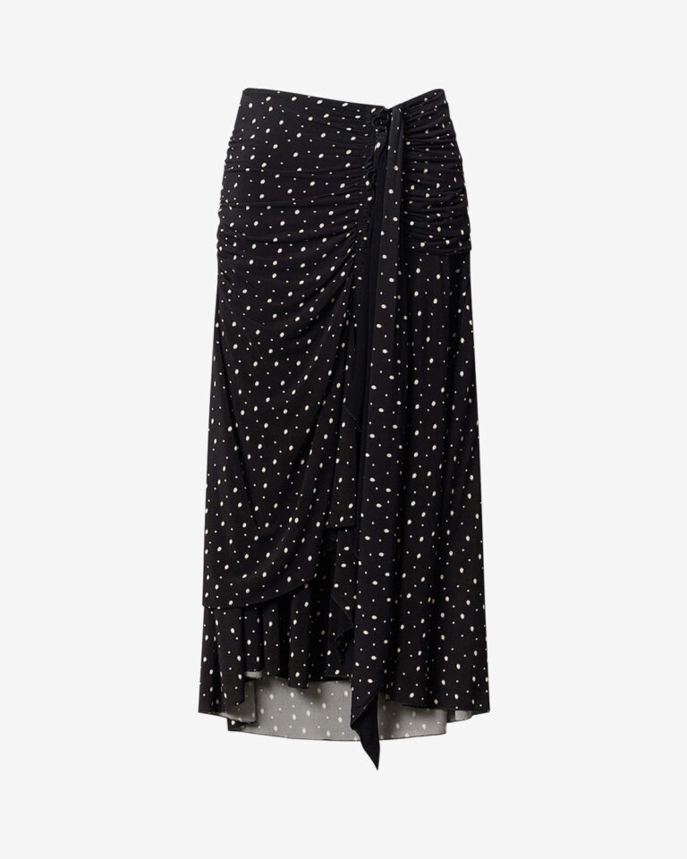 Gyelle Skirt - Black/ecru
