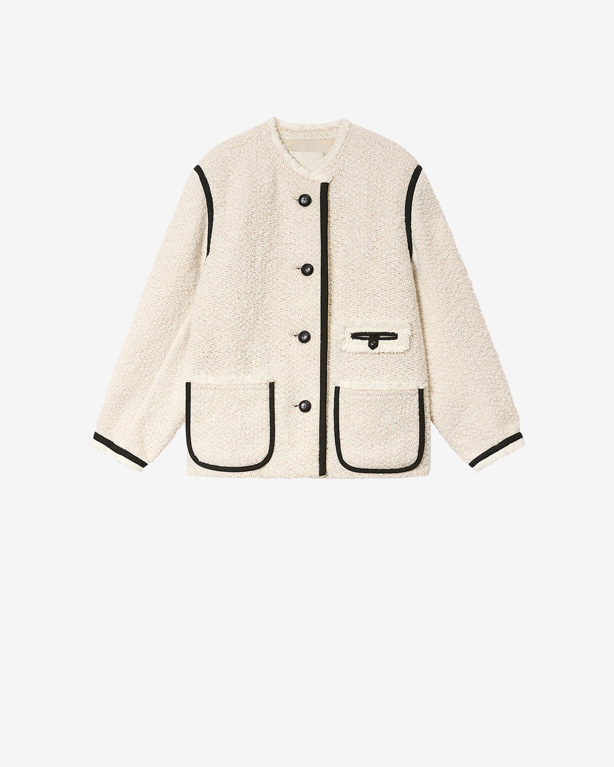 Maylin Coat – Ecru
