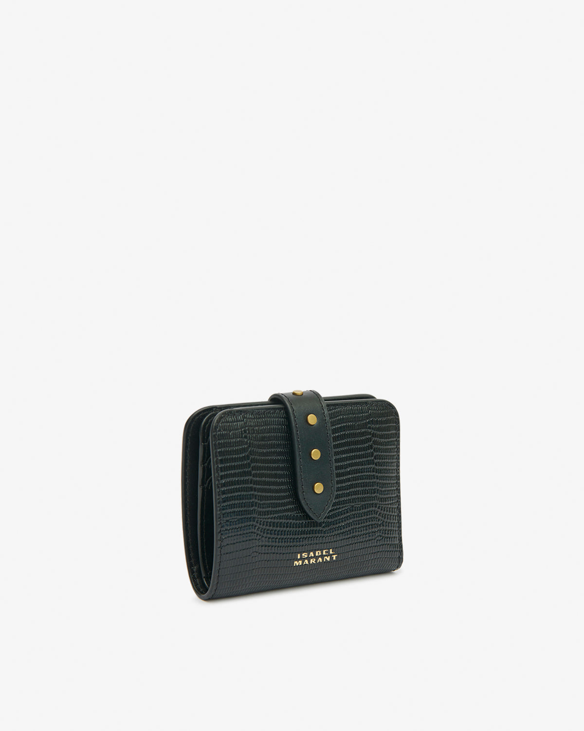 Oskan Embossed Wallet – Black