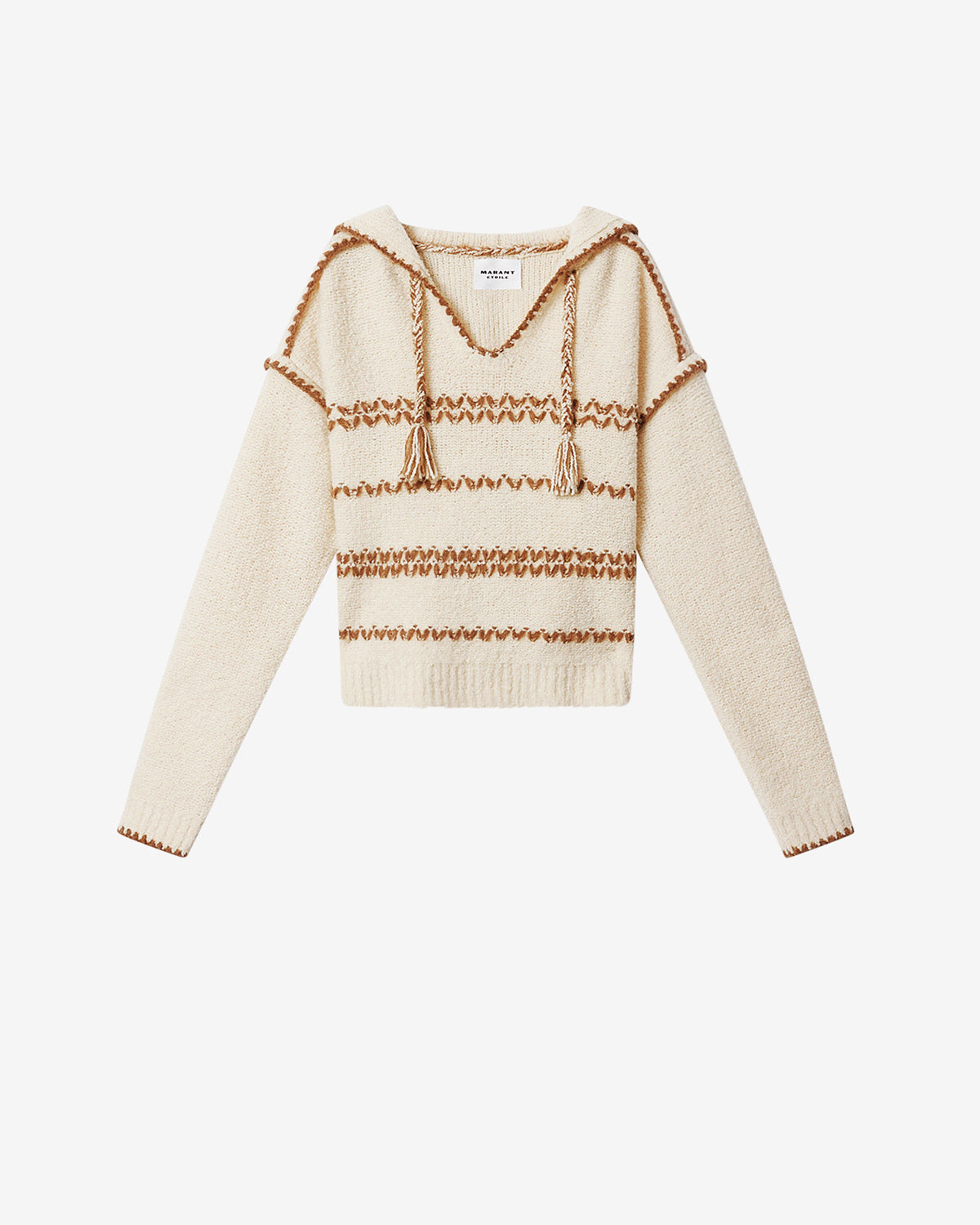 Romera Sweater – Ecru/bronze