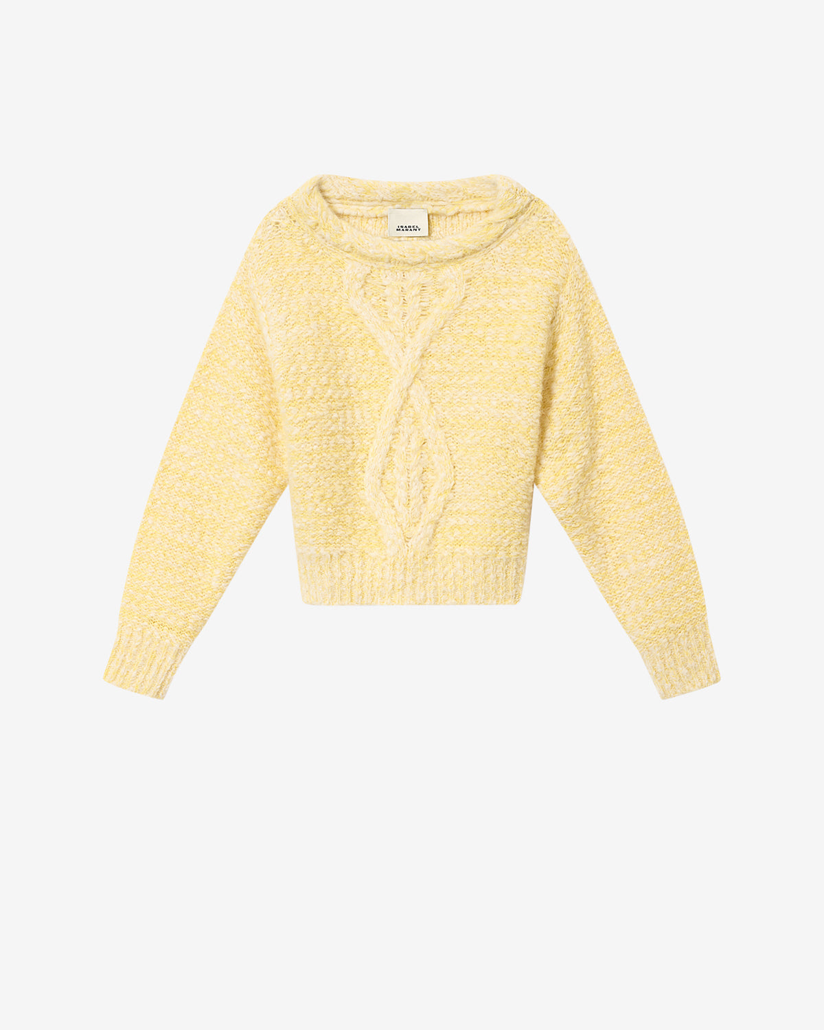 Dorota Sweater – Ecru/yellow