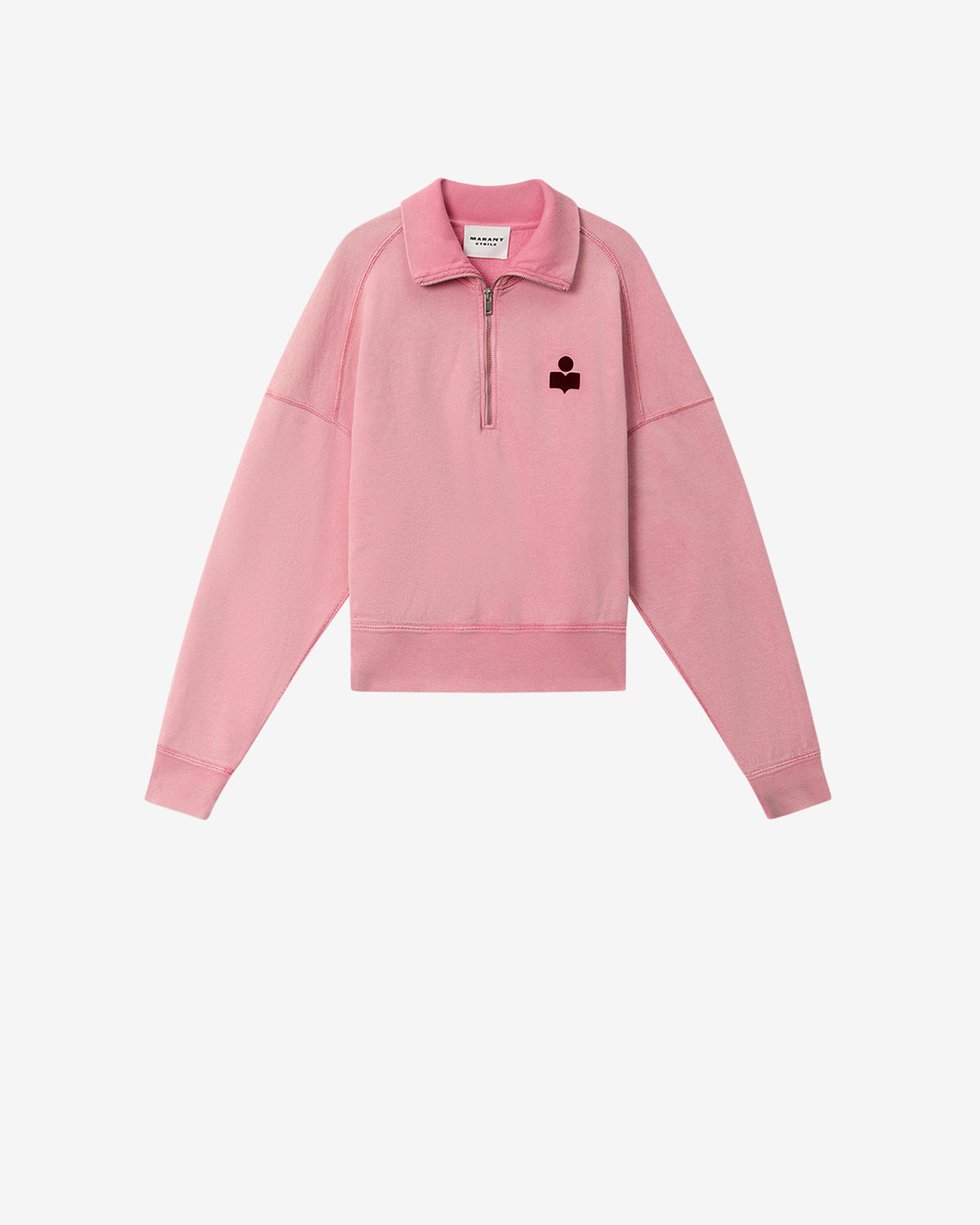 Ross Sweatshirt – Bubblegum/burgundy