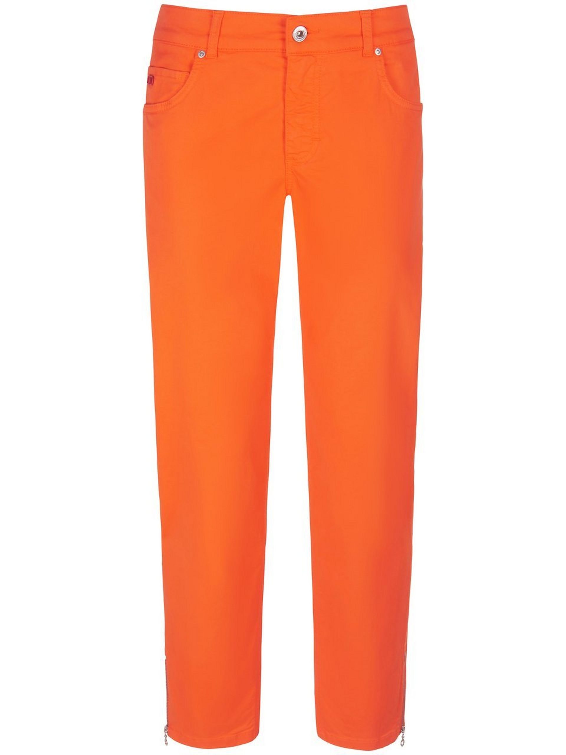 7/8-jeans model Skinny Ankle Zip Van ANGELS oranje