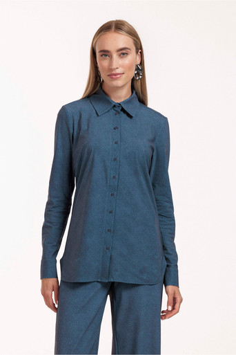 Poppy denim blouse – jeans