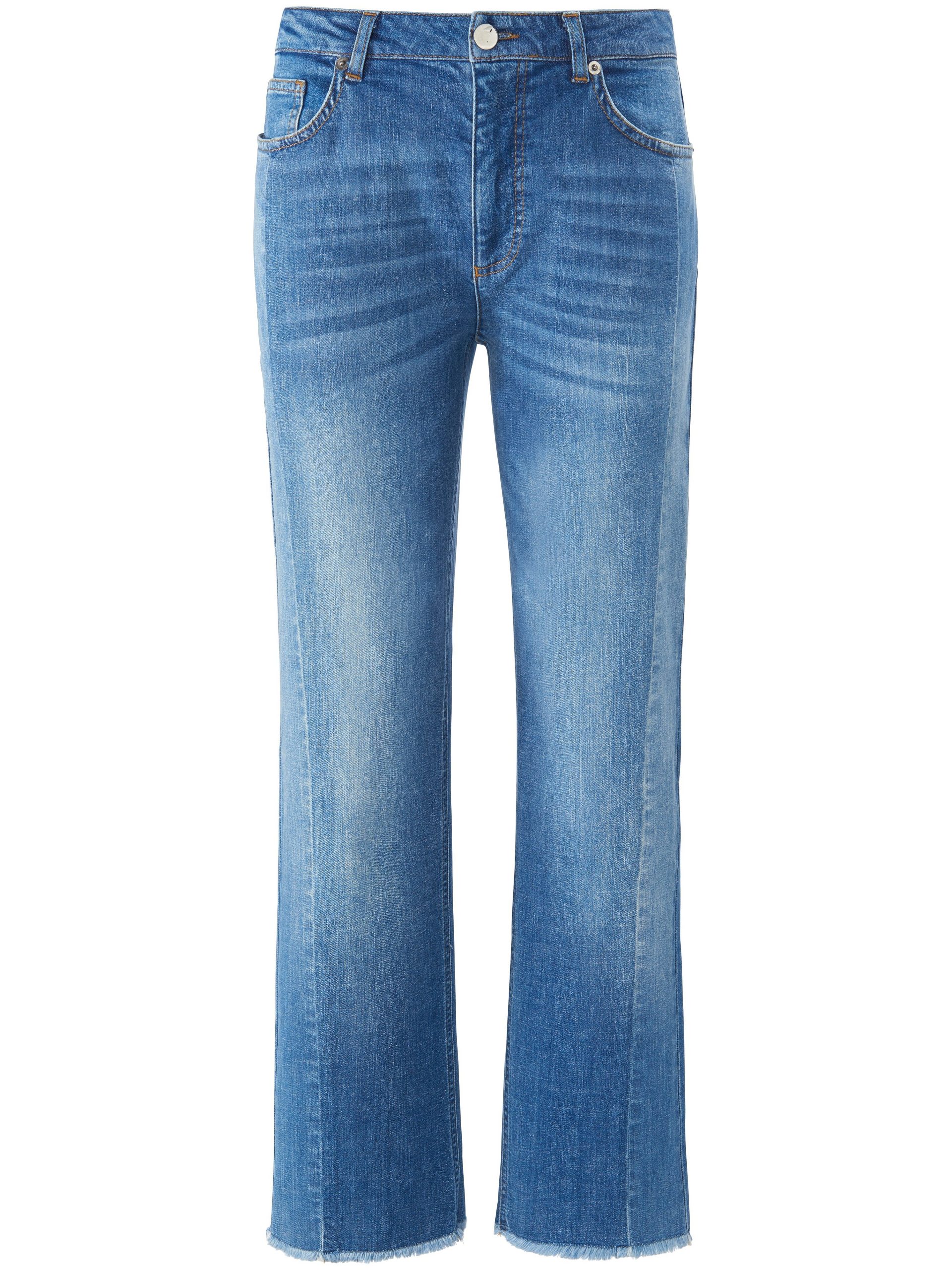 Enkellange Wide Fit-jeans in 5-pocketsmodel Van DAY.LIKE denim