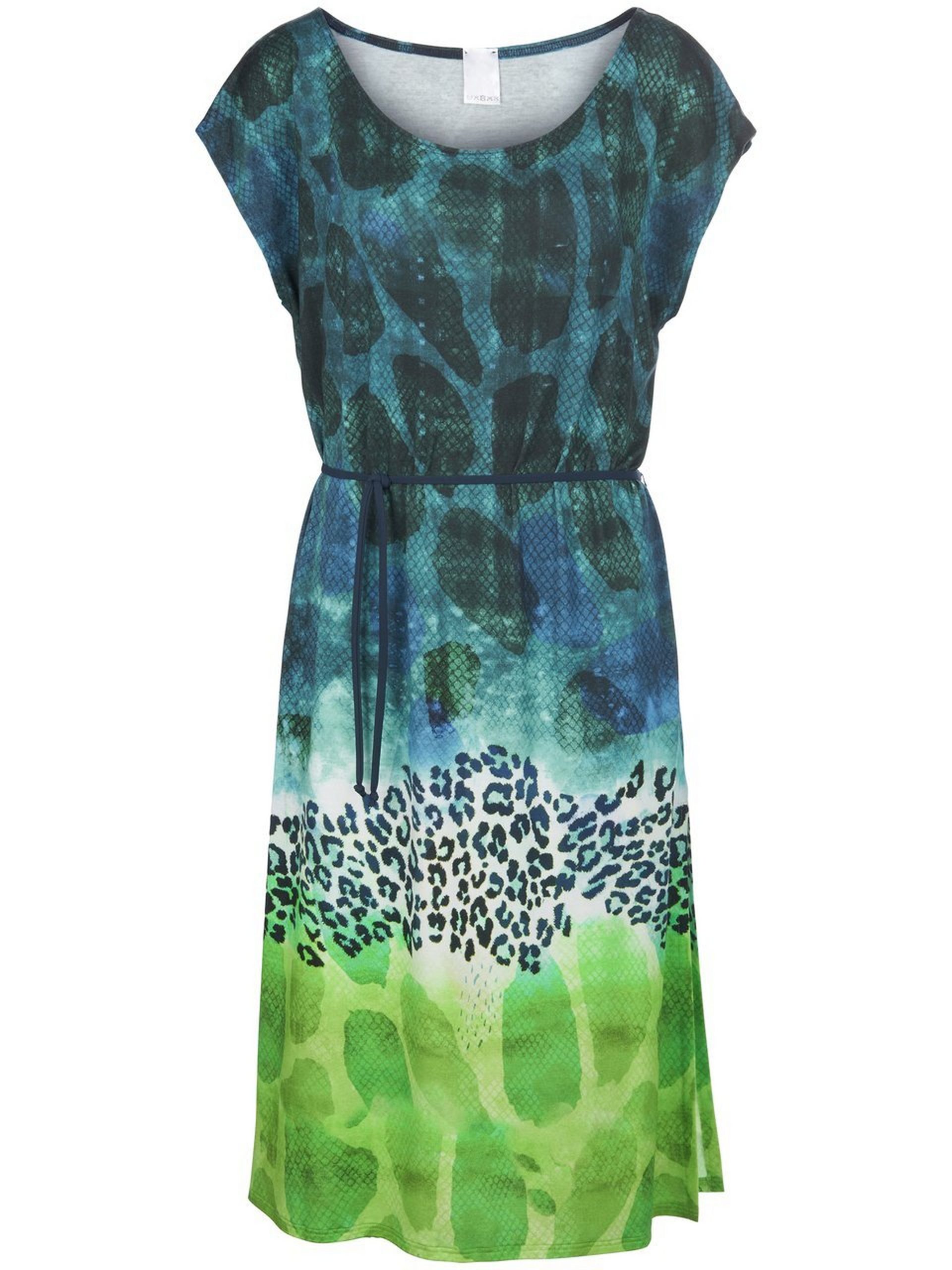 Mouwloze jurk print Van Sunflair blauw
