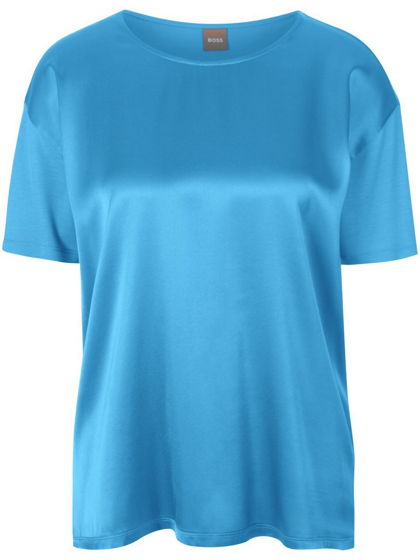T-shirt ‘Esandy’ Van BOSS blauw